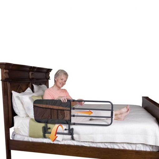 Barandilla para cama Abatible y Extensible