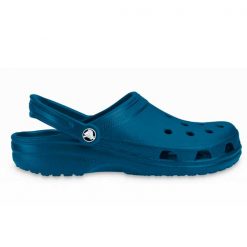 Zuecos Crocs Classic navy lateral