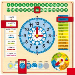 Reloj calendario orientacion temporal