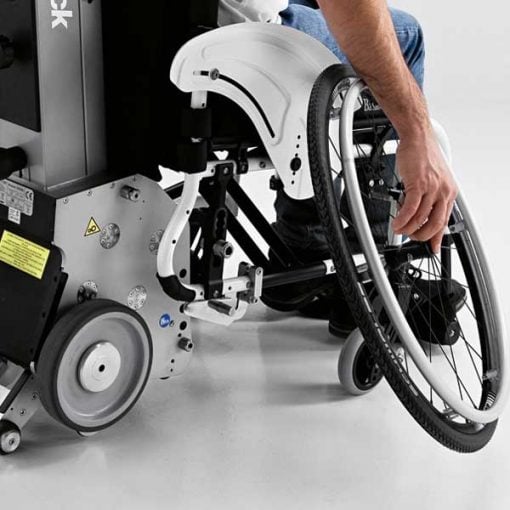 Salvaescaleras para sillas de ruedas - Yack N913 - Desmontaje Ruedas